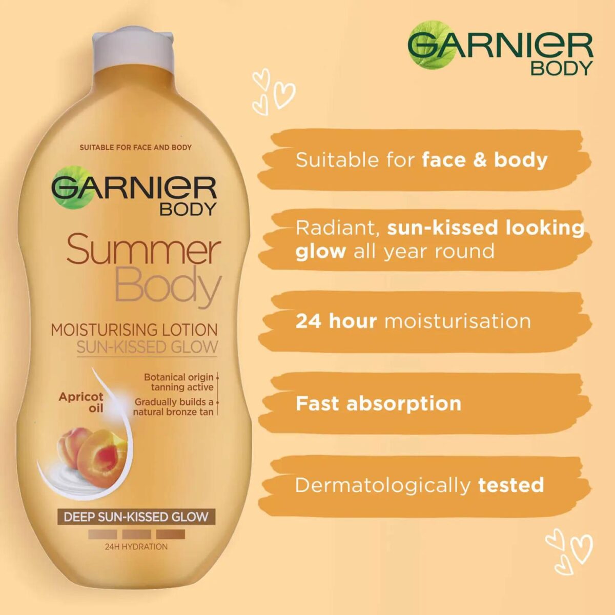 Garnier Summer Body 3a124b7fdb4711eae1e443a6593e1053