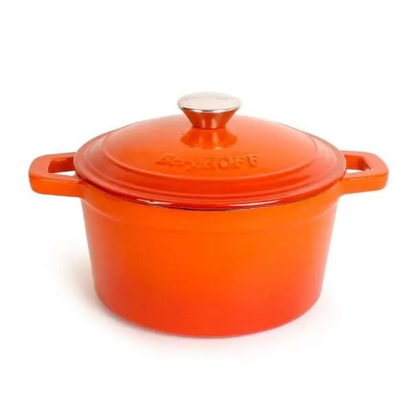 BergHOFF Neo Cast Iron Round Stockpot, 20cm/2.8L in 3 Colours - Image 11