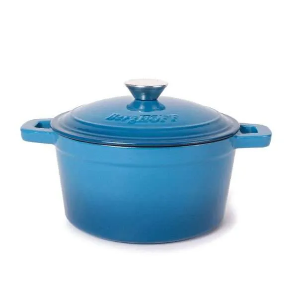 BergHOFF Neo Cast Iron Round Stockpot, 20cm/2.8L in 3 Colours - Image 3