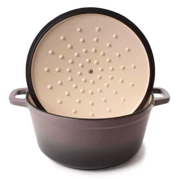 BergHOFF Neo Cast Iron Round Stockpot, 20cm/2.8L in 3 Colours - Image 6