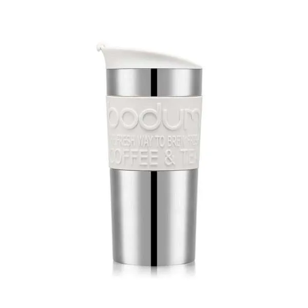 Bodum Stainless Steel Travel Mug (0.35L), 2 Pack in Two Colour Combinations - Image 10