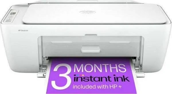 HP DeskJet 2810e All-in-One Wireless Inkjet Printer and Instant Ink with HP+