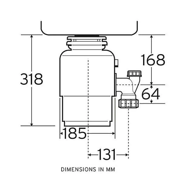 InSinkErator Model 6 631e6da7357c6fae63e903d37c350328