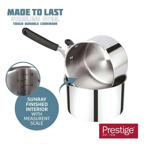 Prestige Stainless Steel Cookware Set, 13 Piece - Image 6