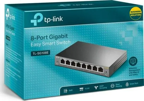 TP LINK TL SG108E Ne af134dc30d480522c7cfa6ed329211d2