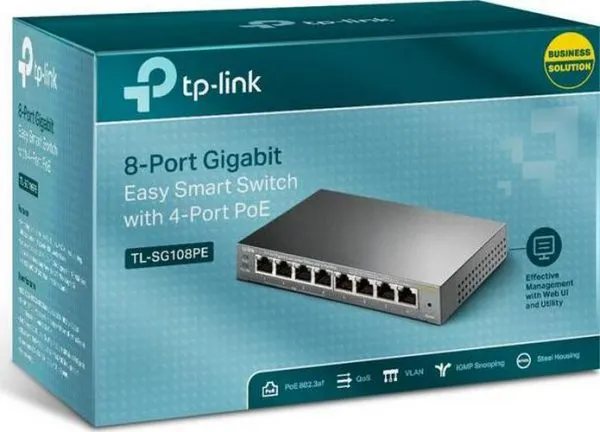 TP LINK TL SG108PE M 214779593a0255dbc9943611d934decd