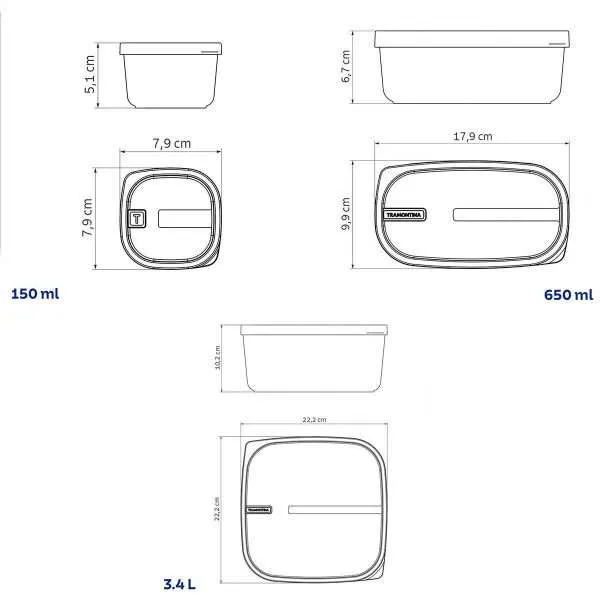 Tramontina Food Stor 4a768e20b89b9bf7d057d0046a9d4c7a