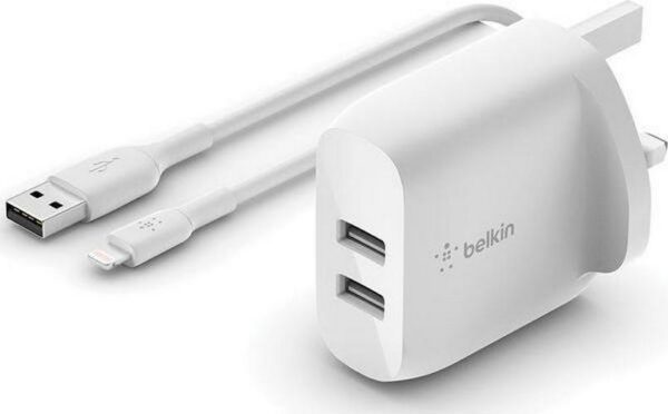 BELKIN Dual USB 24 W 865fee8215cc1b133dec9e42d8c83709