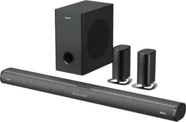 MAJORITY Everest 5.1 Wireless Sound Bar - Black