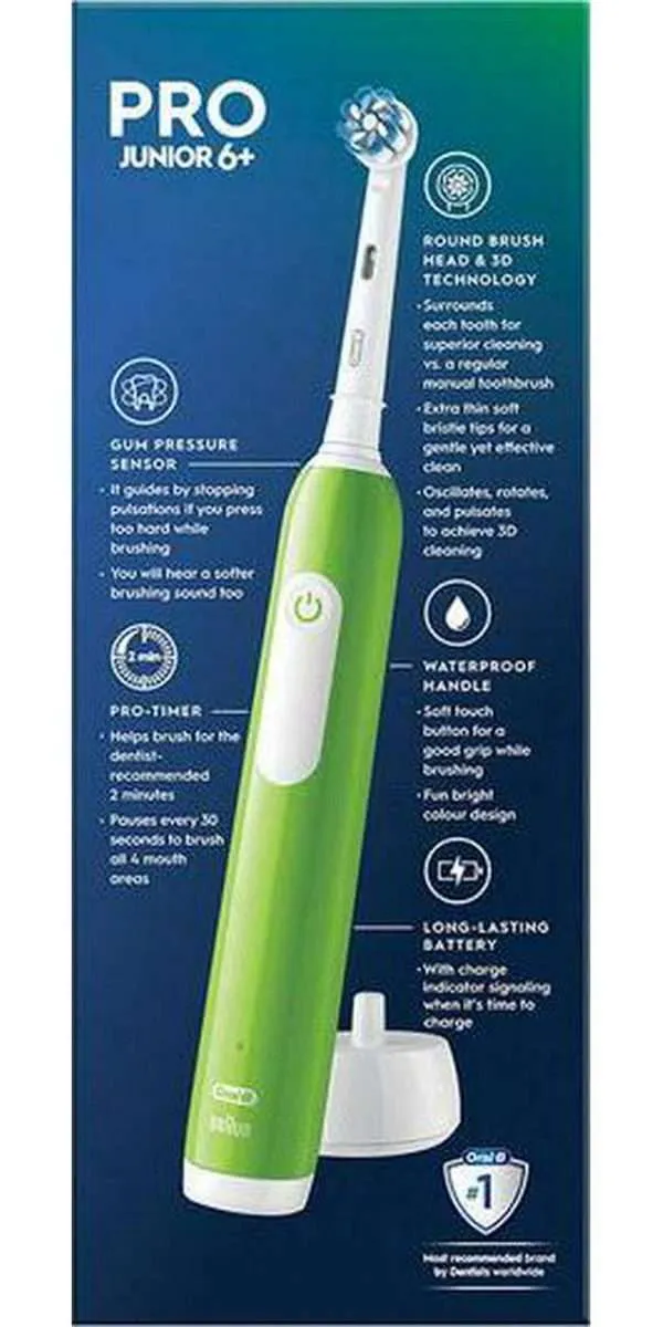 ORAL B Pro Junior El 7758447c2139fd2bb97f48a6640d5724