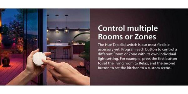 PHILIPS HUE Tap Dial c613ba229fb0a98175c6595fd0787431