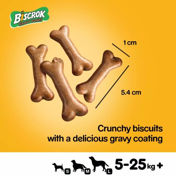 10kg Pedigree Dog Treats Biscuits Biscrok Gravy Bones Original Bulk Dog Biscuits - Image 5