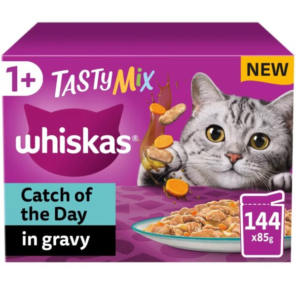 144 x 85g Whiskas 1 cc48f78cdd8110bf1ec158f3c701f247 1