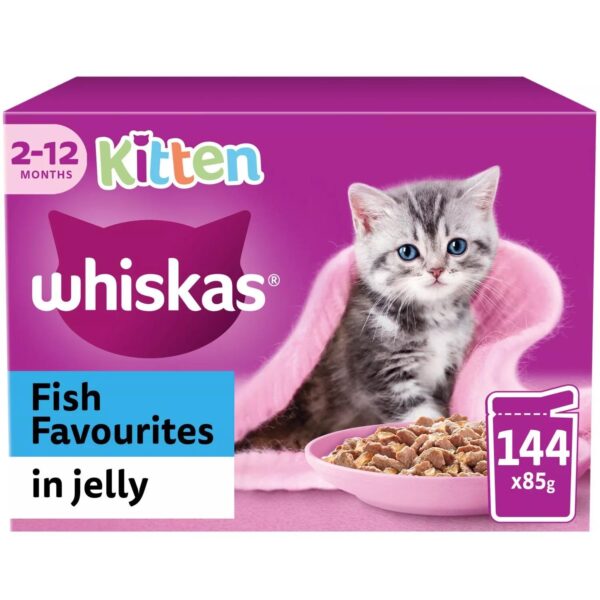 144 x 85g Whiskas Ki a3ad73ee2f1f550f75af516e4bc655cb 1