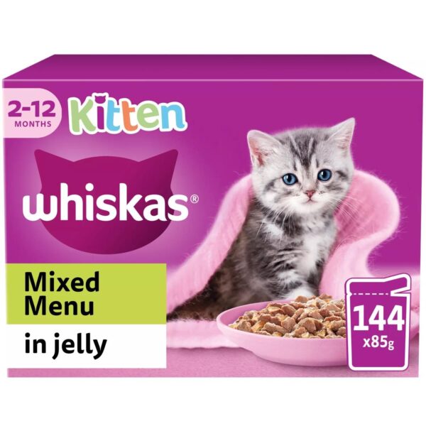 144 x 85g Whiskas Ki b342938290a3a4eac7d3c68b757c7360 1