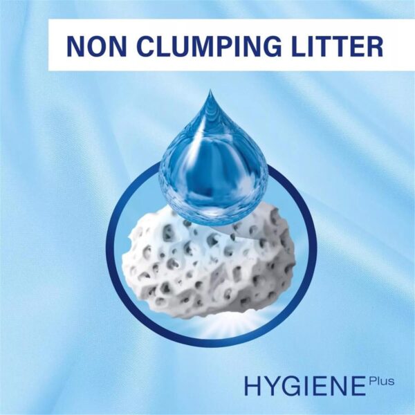 60L Catsan Hygiene Non Clumping Cat Litter 60 Litres Odour Control Kitten Litter - Image 3