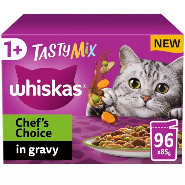 96 x 85g Whiskas 1 C 5e4f00262d1af5e5d4349f60593a675e 1