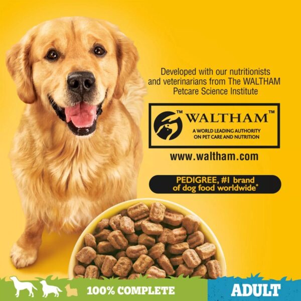 9 kg Pedigree Complete Adult Dry Dog Food Poultry and Vegetables Dog Biscuits - Image 11