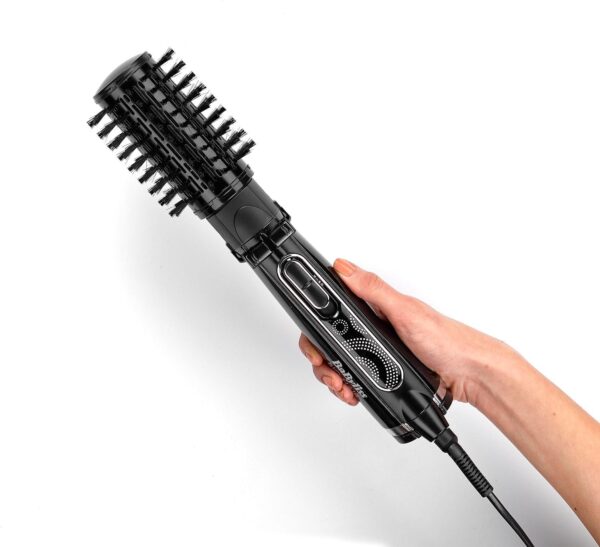 BaByliss Big Hair Rotating Hot Air Blow dry Brush, Dry and style in one step, 50mm - Image 7