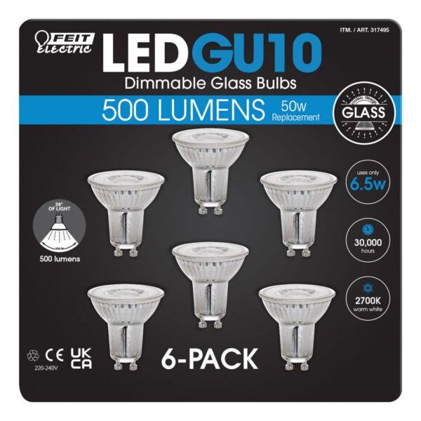 Feit Electric LED GU ea53dfd4bf6a8dfad9bf579461e31643