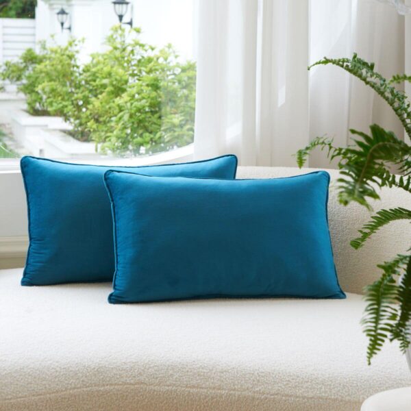 Velvet Oblong Cushio 6d0d572c69bd4d91216f898ab167a526