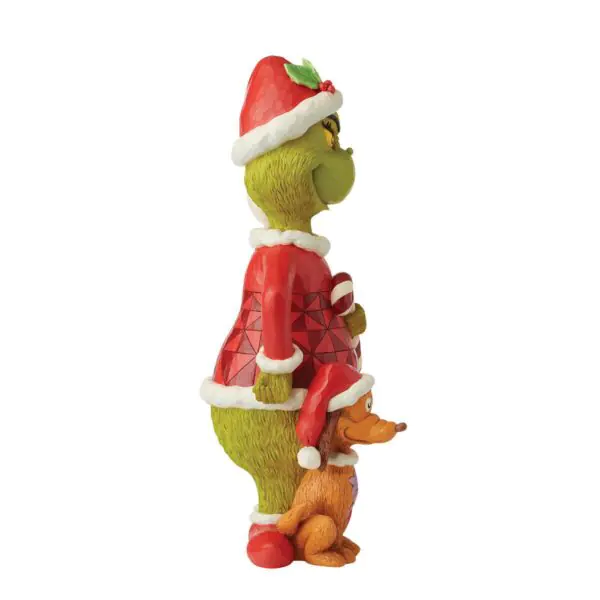 20 Inch (51cm) Grinch and Max Hand Painted Statue by Jim Shore - Image 7