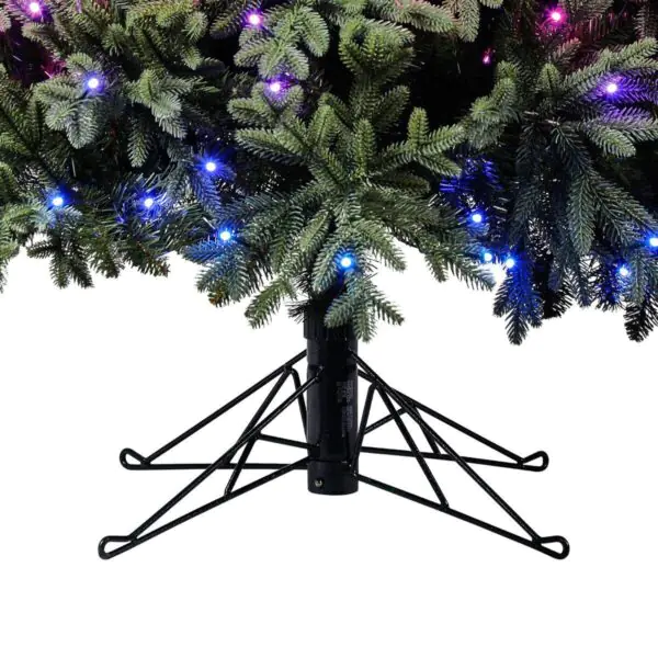 7ft 6 Inches (2.2m) Christmas Tree With 600 Twinkly App Controlled RGB LED Lights - Image 6