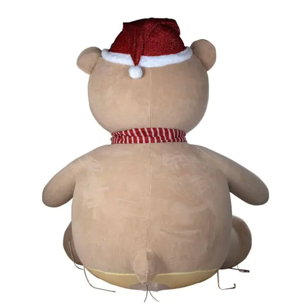 8ft (2.4m) Inflatable Teddy Bear with 192 LED Lights - Image 5