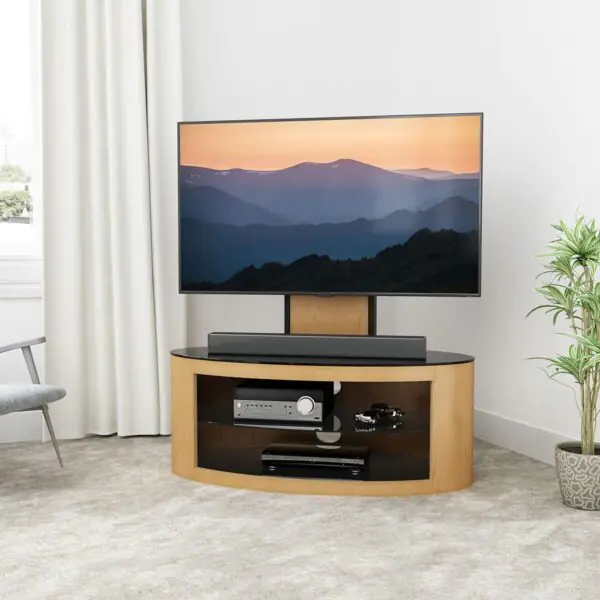 AVF Buckingham 1000 TV Stand for TVs up to 65 , in 2 Colours - Image 2