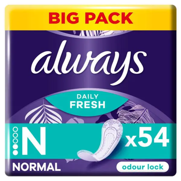 Always Dailies Panty Liners, 3 x 54 Pack - Image 2