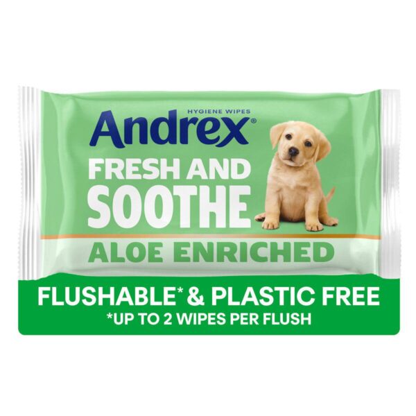 Andrex Fresh and Soothe Washlets, 12 x 36 Wipes - Image 3