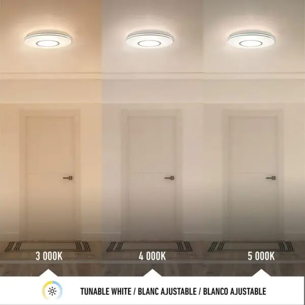 Artika Horizon LED Ceiling light fixture (White and Chrome) - Image 5