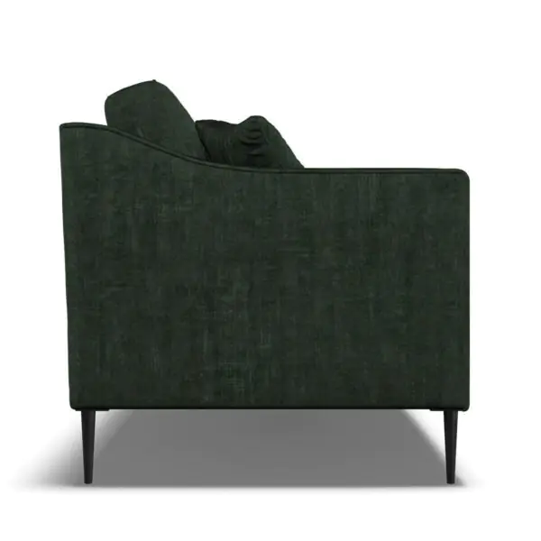 Aspen Green Velvet 2 Seater Sofa - Image 5