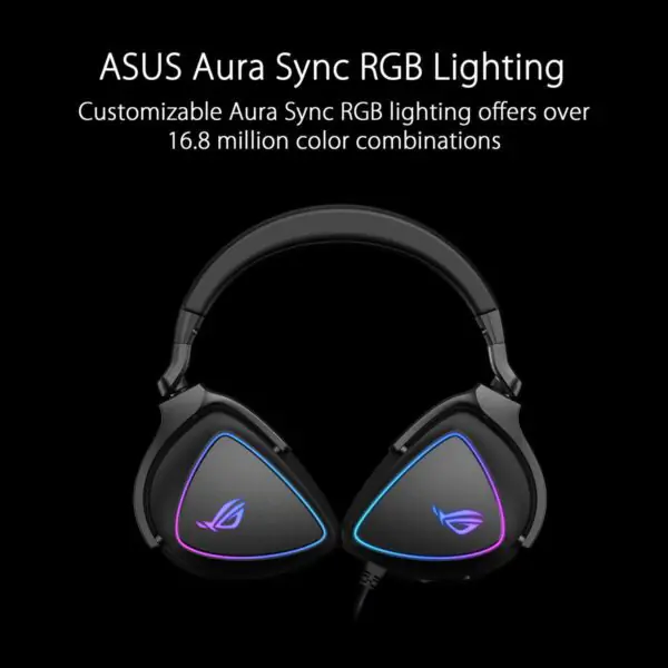 Asus ROG Delta S Wired RGB Gaming Headset with AI noise cancelling mic, 90YH02K0-B2UA00 - Image 6