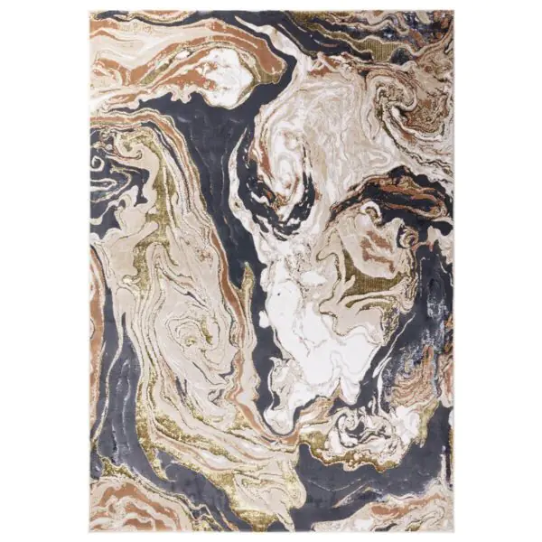 Aurora Marble Rug, in 2 Sizes - Image 2