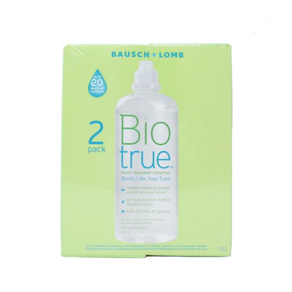 Bausch and Lomb Biotrue Multi-Purpose Solution, 2 x 300ml