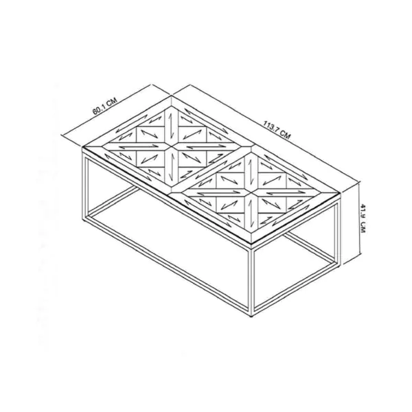 Bentley Designs Greenwich Oak Coffee Table - Image 2