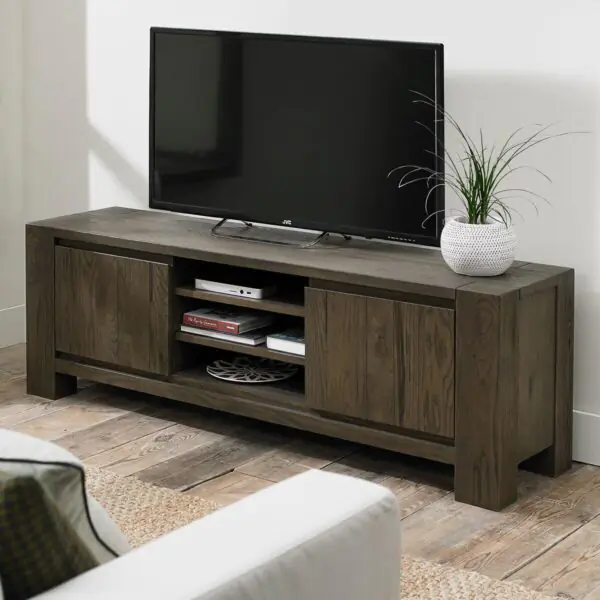 Bentley Designs Sierra Dark Oak Entertainment Unit for TV's up to 65