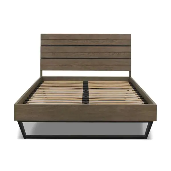 Bentley Designs Tivoli Weathered Oak Bed Frame in 2 Sizes - Image 2