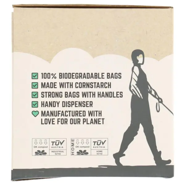 Biodegradable Dog Poop Bags, 370 Bags and 1 Dispenser - Image 2