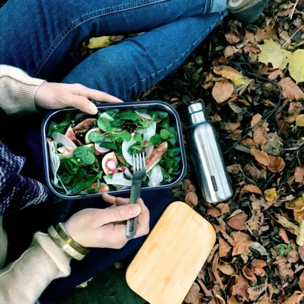 Black+Blum Stainless Steel Lunch Box and 750ml Insulated Water Bottle Bundle - Image 3