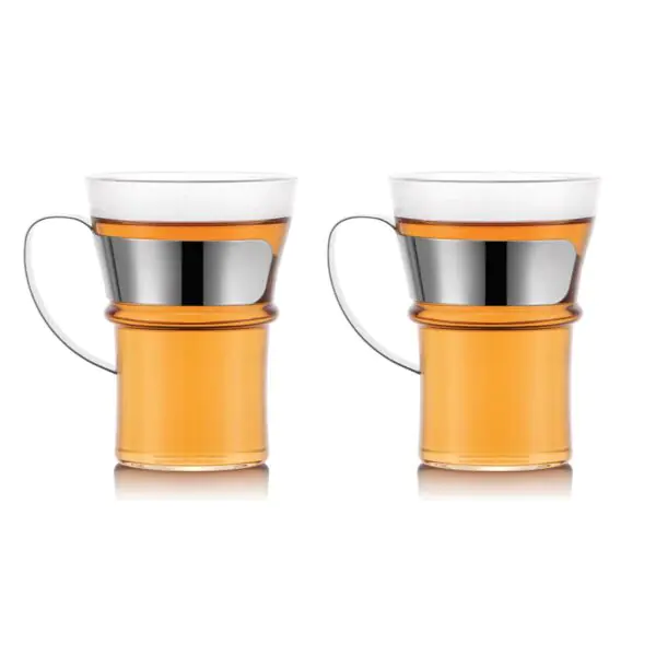 Bodum Assam Tea Press with 2 Tea Glasses - Image 3