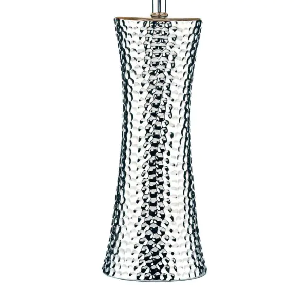 Bokara Hammered Effect Ceramic Table Lamp - Image 4