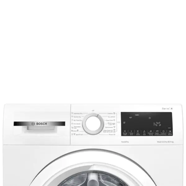 Bosch Series 4 WNA134U8GB 8kg/5kg, 1400rpm, Washer Dryer, E Rated in White - Image 4