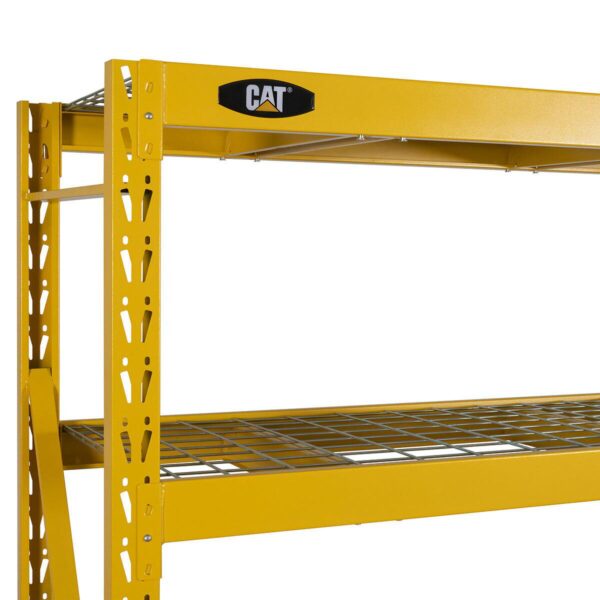 CAT 4 Level Industrial Rack (182 x 195 x 60cm) in Yellow - Image 5