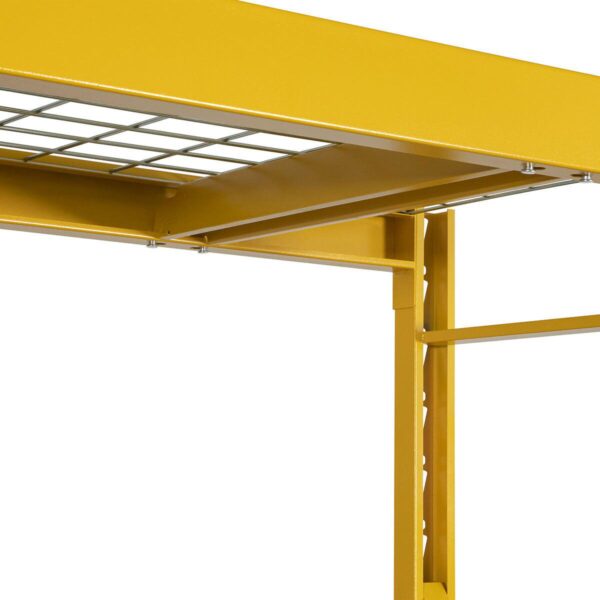 CAT 4 Level Industrial Rack (182 x 195 x 60cm) in Yellow - Image 3