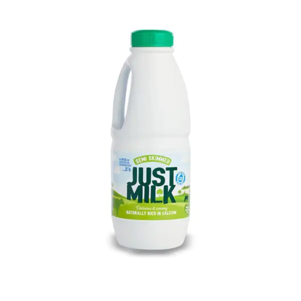 Candia Just Milk UHT Semi-Skimmed Milk, 6 x 1L - Image 3