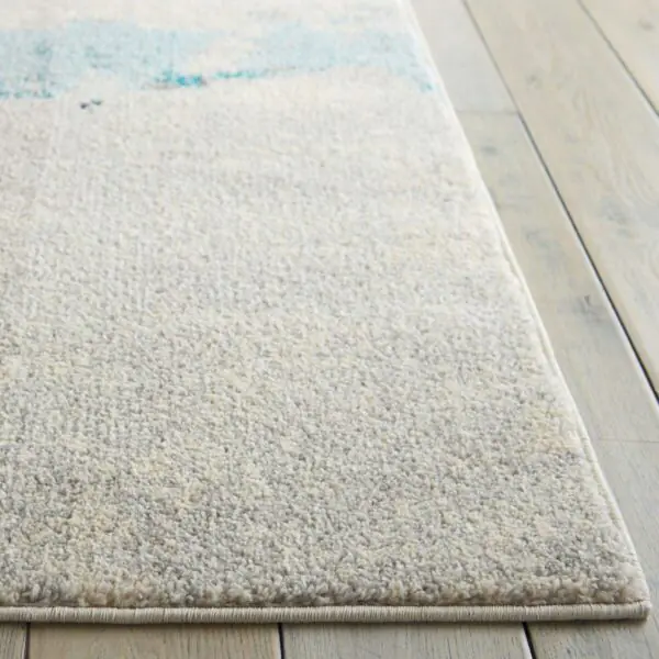 Celestial Ivory Blue Rug in 4 Sizes - Image 6