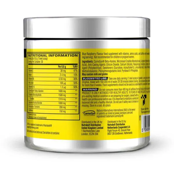 Cellucor C4 The Original Explosive Pre-Workout Icy Blue Raspberry, 2x198g - Image 3