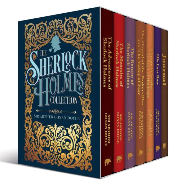 Classic 6 Book Box Set including a Journal in 2 Options: Sherlock Holmes or Jane Austen - Image 2